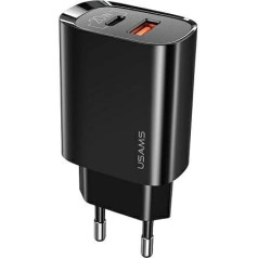 1xusb-c+1xusb t35 20w pd3.0 qc3.0 greitasis įkroviklis