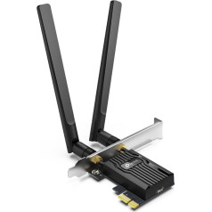 Tinklo adapteris archer tx55e, wifi 6, pci-e ax3000