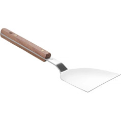 Teppanyaki kiaušinių mėsainių mentele su medine rankena 240 x 105 mm