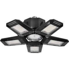 RIGEL LED sulankstoma 5 sparnų dirbtuvių lempa, E27, 55W, 6500K, 4950lm