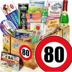 Specialus dovanų rinkinys / Ostprodukte L / Gimtadienis 80 / Dovanų dėžutė Tėvas