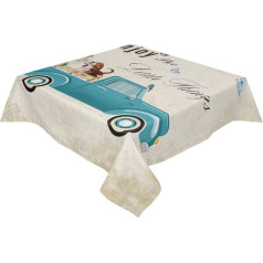 EUROCINSA Ref.62010C34 Hortenzija Mėlyna su žalia spalva 6 plastikinės 69 cm dėžutės