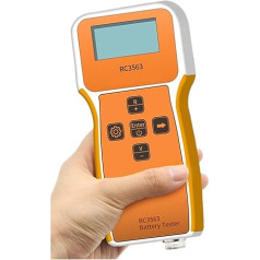 Widerstandstester, RC3563 Batteriespannung Innenwiderstandstester Detektor Trithium Lithium-Eisenphosphat 18650 Batterietester Ohmmeter, Multimeter