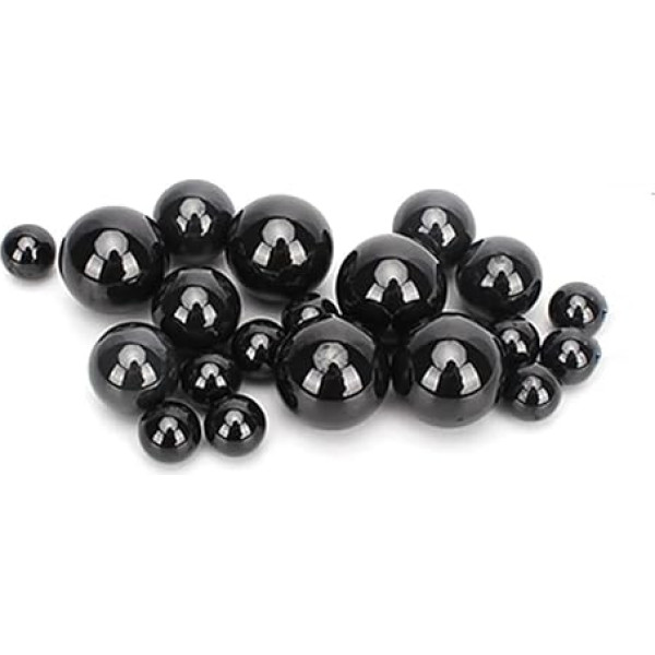 Silicio nitrido keramikos rutuliukai 0,8 mm 1,588 mm-25,4 mm Si3N4 G5 tikslieji keraminiai guolių rutuliukai lygūs rutuliukai (3,175 mm (5 vnt.)