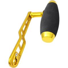 YUGSHNKFC Angelrollen Griffknopf Aluminiumlegierung Angelrollen Baitcasting Rollen Power Angelrollen Zubehör