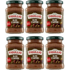 6x Star Tigullio GranPesto GranPesto Pesto Olive Mandorle Alyvuogės ir migdolai 190 g Padažas Padažas Padažas Padažas