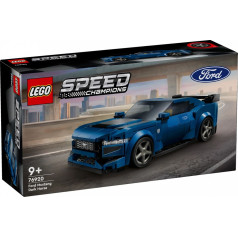 Speed champions trinkelės 76920 sporty ford mustang dark horse