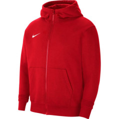 Park 20 Fleece FZ Hoodie Junior CW6891 657 / red / XL (158-170cm) džemperis