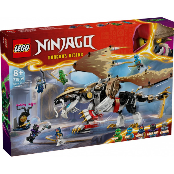 Lego Ninjago kaladėlės 71809 drakono meistras egalt
