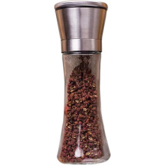 PRETYZOOM Pfeffermühle, skaidresnis paviršius, mahleris, baldas, aukštas efektyvumas, rankinis kavos aparatas, Salzmühle, Küchenmühle, Salz, Pfeffer, Silber