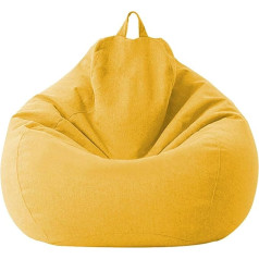 Fiacvrs Bean Bag kėdės dangtis be užpildo 100 x 120 cm su užtrauktuku, sunkus pareigos Bean Bag su užtrauktuku, suaugusiems, vaikams, paaugliams