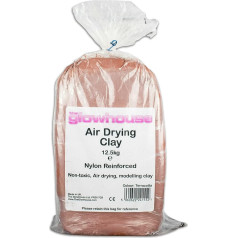Džiūstantis ore modeliavimo molis, sustiprintas nailonu 12,5 kg (terakota)