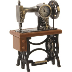 WM. Widdop Miniatur-Uhr - Nähmaschine