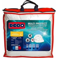 DODO Grūdinta antklodė nuo erkių ir patalinių blakių 240 x 260 cm Dvigulė antklodė Multi Protect Minkštumas ir apsauga Galima skalbti skalbyklėje 40 °C temperatūroje