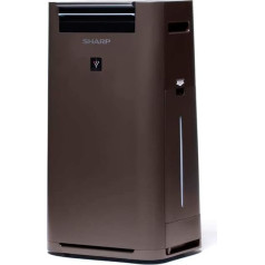 SHARP UA-HG40E-T oro valytuvas (su oro drėkinimo funkcija, gerina oro kokybę, idealiai tinka alergiškiems žmonėms, trijų pakopų filtravimo sistema, HEPA filtras, patalpos iki 26 m²) taupe spalvos