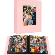 272 kišenės Foto albumas 13 x 18 talpina 272 nuotraukas, ypač didelės talpos odinis viršelis 13 x 18 nuotraukų albumas su priekiniu langu šeimos vestuvių kūdikių nuotraukoms, 13 x 18 nuotraukų knyga su juodais vidiniais puslapiais