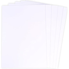 25 lapai A4 formato baltos spalvos stiprus kartonas 400 gsm kortelė A4 formato amatų kortelė