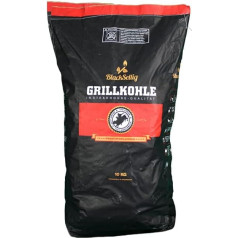 BlackSellig Pure Quebracho Blanco Steakhouse Charcoal 10 kg medinės kepsninės medžio anglys - puikios restorano kokybės