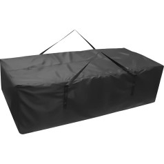 FASTDEPLE Gartenkissen-Aufbewahrungstasche, 420D Oxford, Outdoor-Kissen-Aufbewahrungstaschen, 173 x 76 x 51 cm, wasserdichte Gartenmöbel, Terrassenkissen, Aufbewahrungsbezug für Haus und