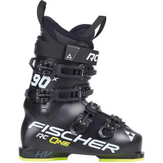 Fischer RC One X 90 20/21 Vyriški slidinėjimo batai Black/Black/Yellow