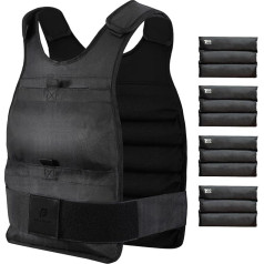 Reguliuojamas svoris liemenė vyrams ir moterims 10 kg