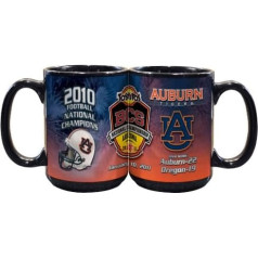 The Memory Company NCAA Auburn Tigers puodelis 425 ml juodas - 2011 BCS čempionas Auburn