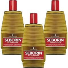 Schwarzkopf Seborin plaukų vanduo sausai galvos odai ir nuo pleiskanų 400 ml, 3 vnt.