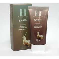 eKeL Snail Bb Cream 50Ml / balzamas nuo dėmių, balinantis, nuo raukšlių Spf50+ Pa+++ / Korea Cosmetics