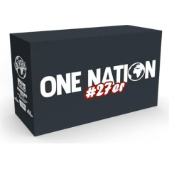 ONE NATION | Premium 26er Shisha Kokoskohle Naturkohle, Hookah Charcoal Shisha aus 100% Kokosschalen - max. 120 Minuten Brenndauer | starke Hitze | Ohne Eigengeschmack & chemische Zusätze 20kg