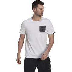 Marškinėliai TX Pocket Tee GU8993 / balta / M