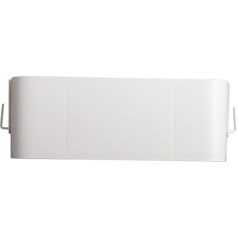 Amosfun 1 x lova Kūdikių kambario aksesuarai Kambarių dekoras Nursery Storage Box Bedside Storage Box Kambarių baldai Konteineris slaugos buteliukams Mažų daiktų laikiklis PP White