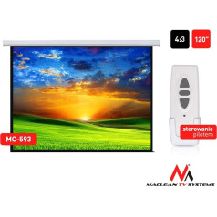 Elektrinis projekcinis ekranas mc-593 120