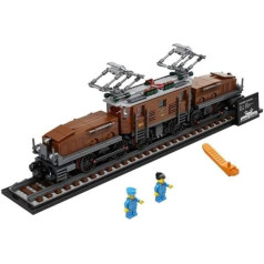 LEGO 10277 Lokomotyvas Krokodilas Lokomotyvas Traukinys, 1271 detalė