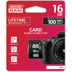 Sd kortelė 16gb klasės 10 uhs i
