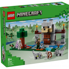 Lego Minecraft plytos 21261 vilko tvirtovė