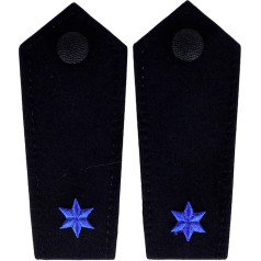 RescPol antsiuvai 1 žvaigždė Mėlyna, juoda/mėlyna