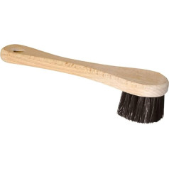 York Shoe Brush Mini batų valymo šepetėlis batams Batų priežiūra švariems blizgantiems batams Buko mediena 16 x 4 x 3,5 cm