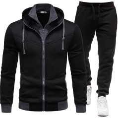 Generisch Tracksuit Men's Jogging Suit for Men, Tracksuit Men's Jogging Suit Football Set Men's Tracksuit Men's Sports Gym Men