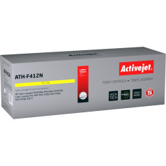 Effiki Activejet ath-f412n toneris (atsarginis hp 410a cf412a; aukščiausios kokybės; 2300 puslapių; geltonas)