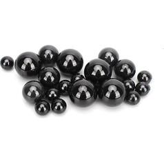 ITCLEYMDZV Silicio nitrido keramikos rutuliukai 0,8 mm 1,588 mm-25,4 mm Si3N4 G5 Tikslieji keraminiai guolių rutuliukai Lygūs rutuliukai ITCLEYMDZV (1 vnt.)