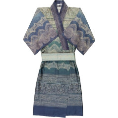 Bassetti kimono Brunelleschi V4 satin green dydis L-XL