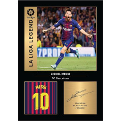 Lionelis Messi Barselonos legendos Barselonos legendos pasirašė A4 nuotraukų ekranas Dovana Barca gerbėjams Skaitmeniniu būdu atkurtas parašas spausdinti neįrėminti