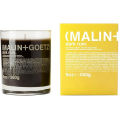 Malin + Goetz Malin+Goetz Malin+Goetz žvakė, 60 valandų, tamsus romas, 9 oz 260 g