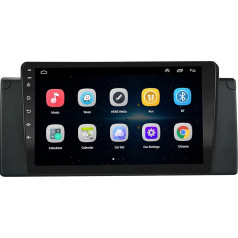 EZoneTronics Carplay Android 10.1 automobilinis radijo stotelė BMW X5 E53 1999-2006 9 colių jutiklinis ekranas didelės raiškos GPS navigacija Bluetooth USB WiFi grotuvas 2G RAM + 32G ROM