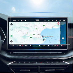 SHAOHAO [Facelift 2025] Suderinama su Skoda Octavia 2025 Facelift Navigator Screen Protector PET 4H HD Screen Protectors Scratch-Resistant Navigator Apsauginė plėvelė Skoda Octavia Priedai 2