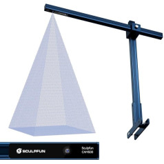 SCULPFUN CAM500 Lightburn fotoaparatas lazeriniam graveriui, Time Lapse fotoaparatas, tikslaus padėties nustatymo vaizdas, modelių išskyrimas, skirtas S6 S9 S10 S30/S30 Ultra