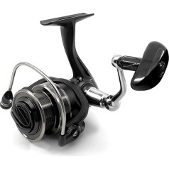 Angelrollen Max Drag 10 Kg 8BB Freashwater Salzwasser Tougher Karpfen Angelrad 1000-5000H Spining Angelrolle Flache Spule 5,0:1 Karpfenrolle (Spalva : Shallow Spool Reel, Dydis : 5000)