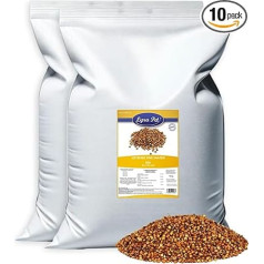 Lyra Pet® 20 kg Milo | Sorų ir sorų grūdai | Daug angliavandenių | Papildomas lesalas paukščiams | Maistingų medžiagų turtingas lesalas paukščiams ištisus metus | Energijos šaltinis laukiniams paukščiams ir smulkiems graužikams