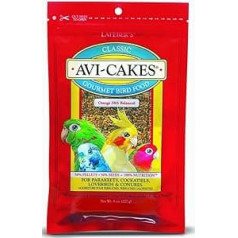 Lafeber (3 pakuotės) Avi-Cakes Classic Gourment paukščių lesalas 8 oz maistingas lesalas