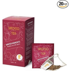 Sirocco Tea Winter Moments Ekologiška raudonžiedžių krūmų arbata su prieskoniais Retumas!!